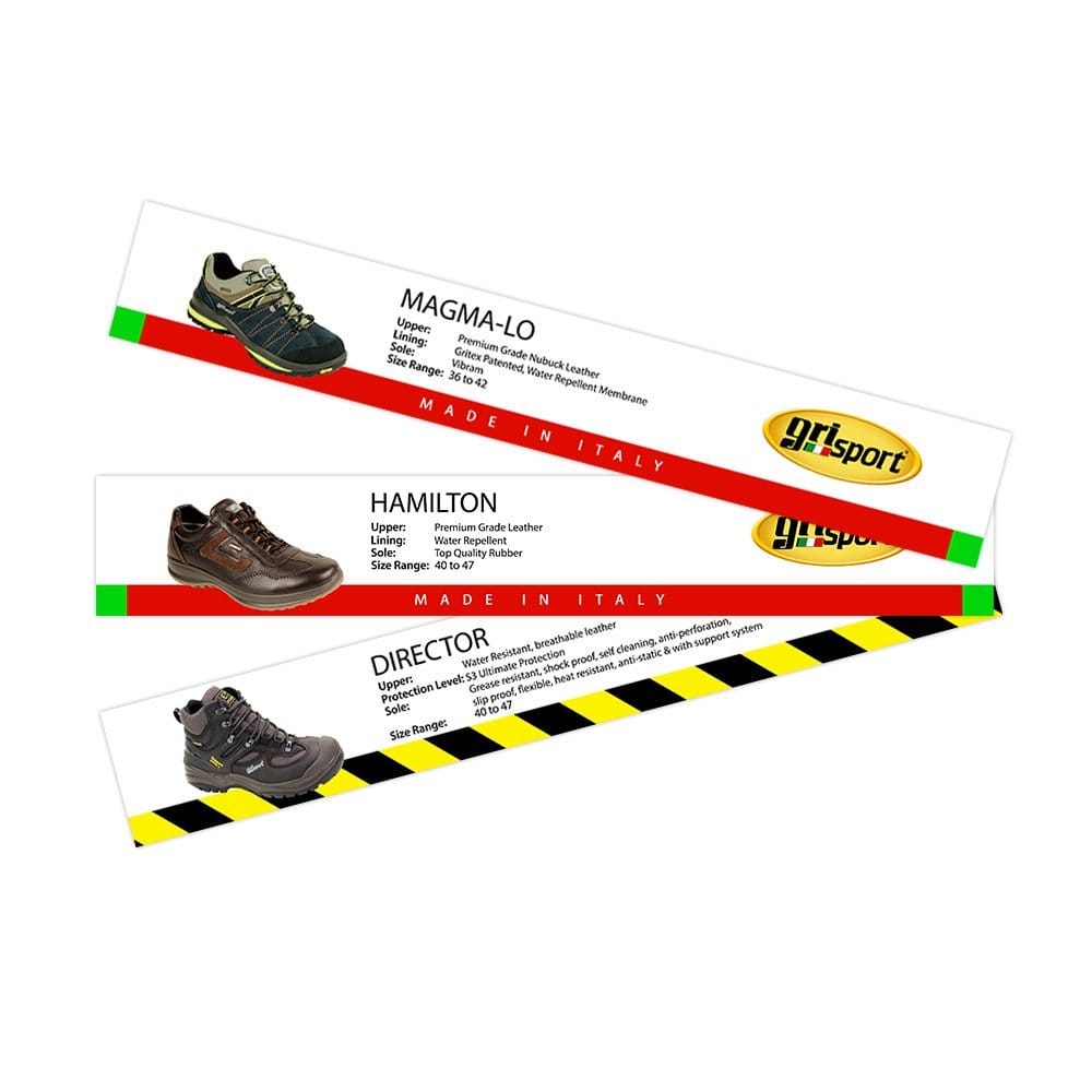 Shelf Edge Labels (Ladies & Kids)