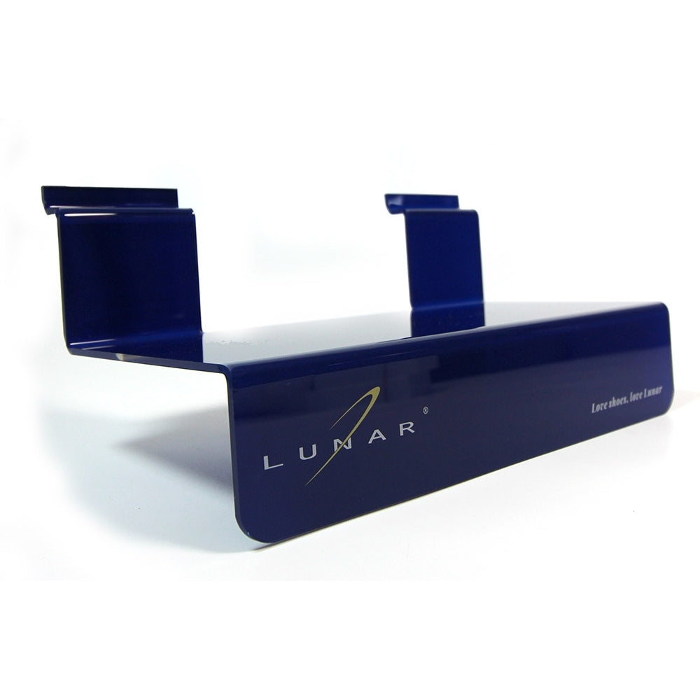 Lunar Blue Slat Wall Shelf