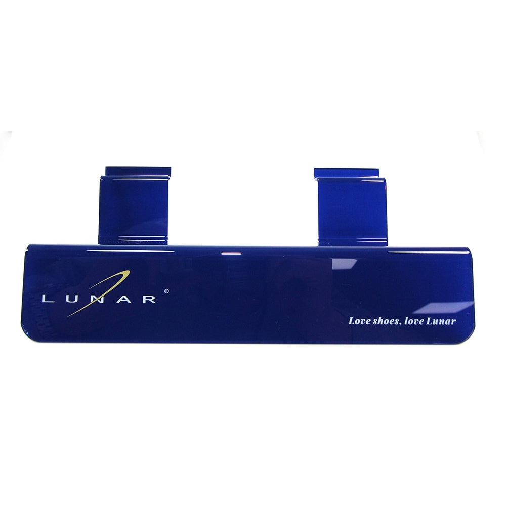 Lunar Blue Slat Wall Shelf