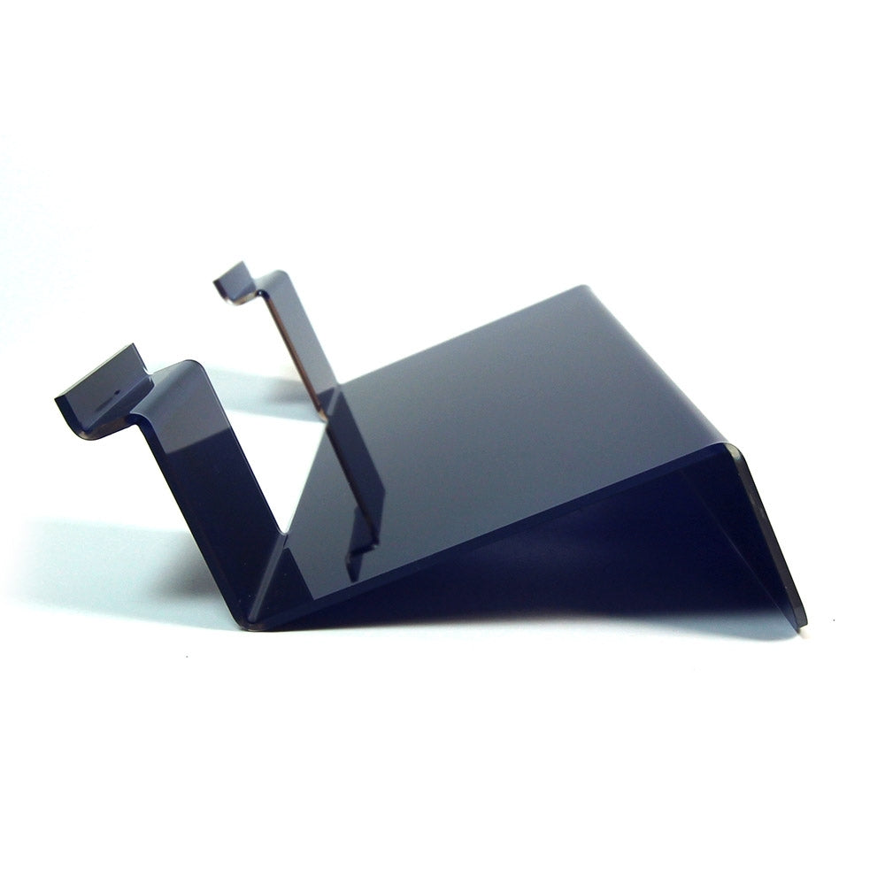 Lunar Blue Slat Wall Shelf