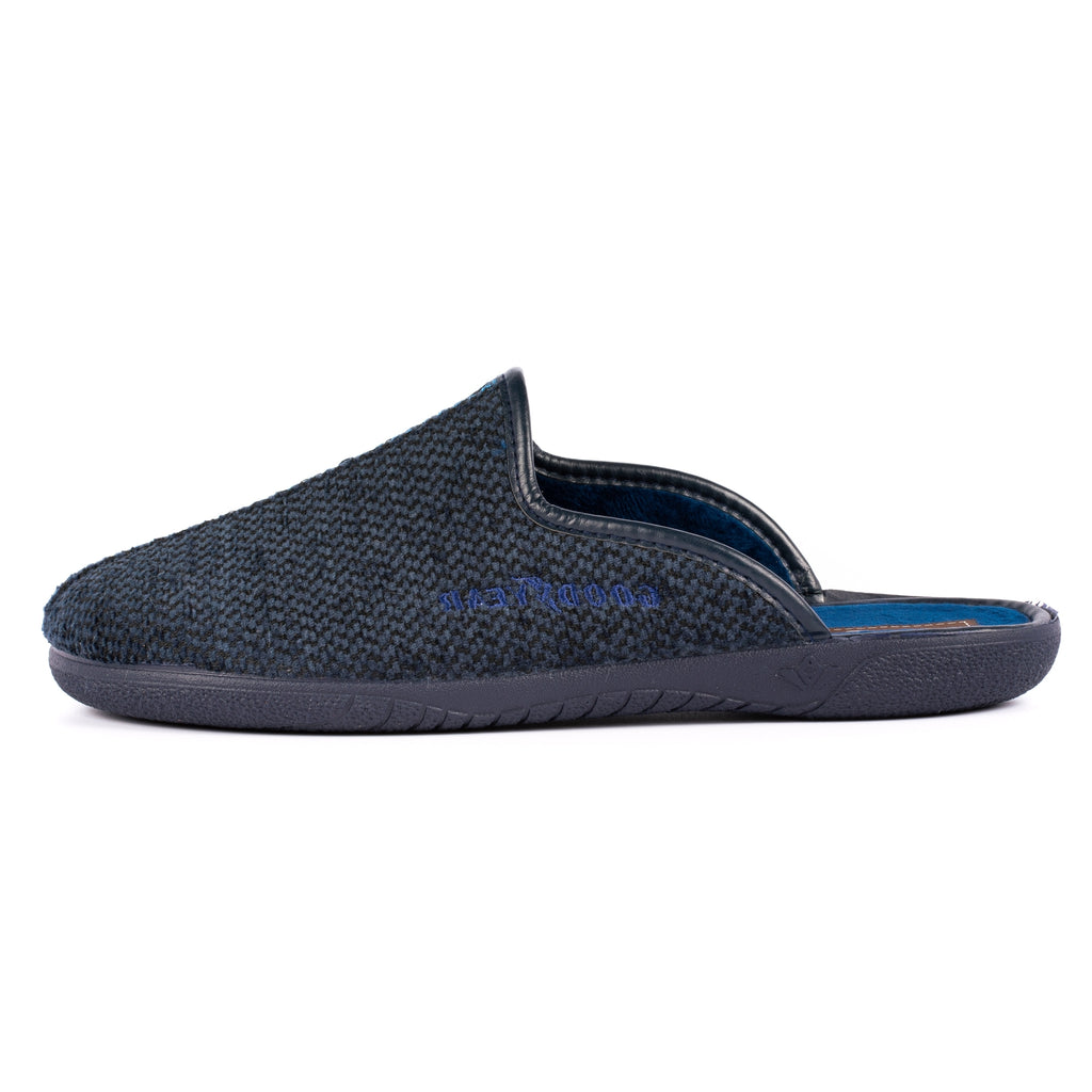 Doom Navy Goodyear Mule Slipper