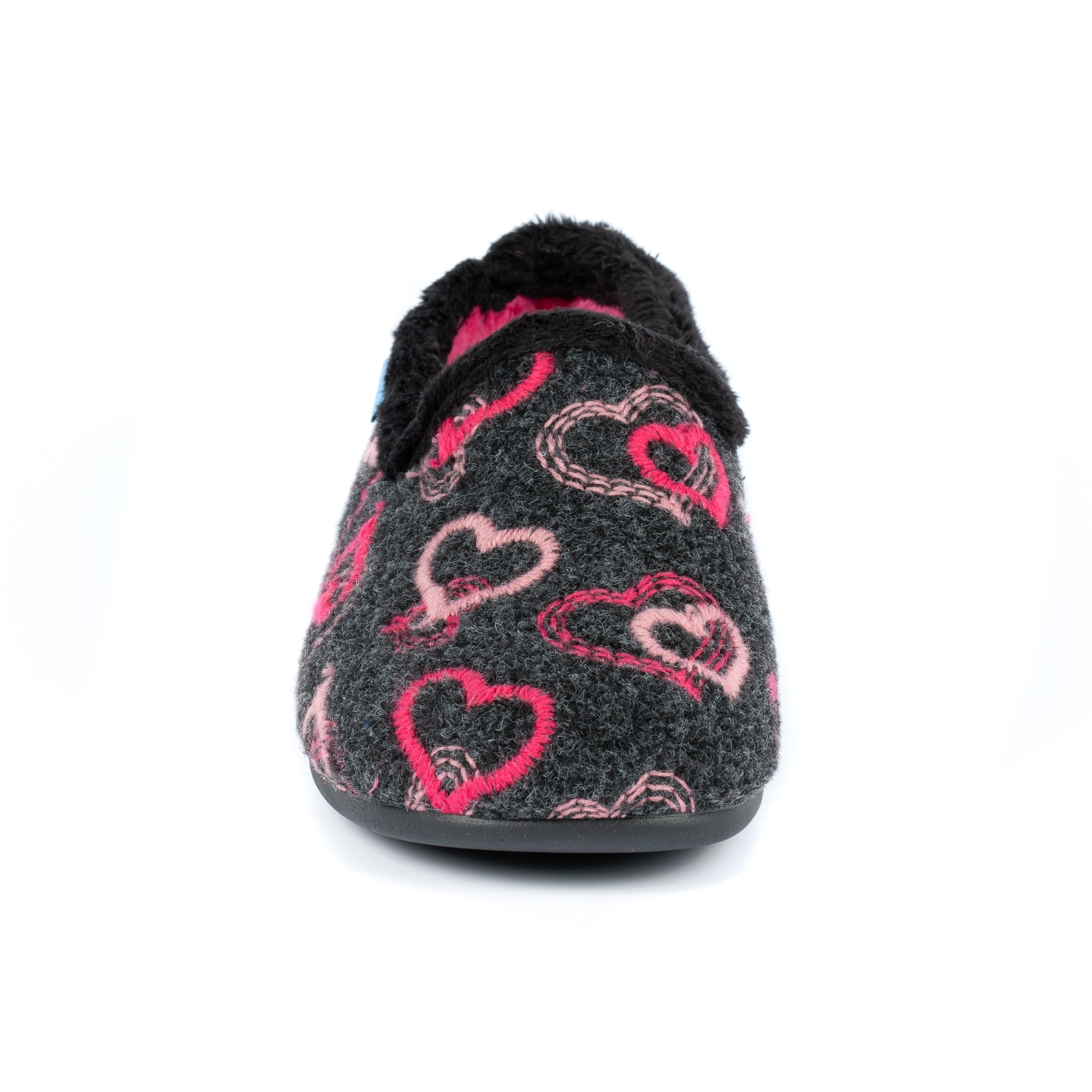 Jolly Black Heart Full Slipper