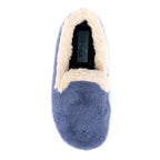 Shake Blue Fur Trim Slipper