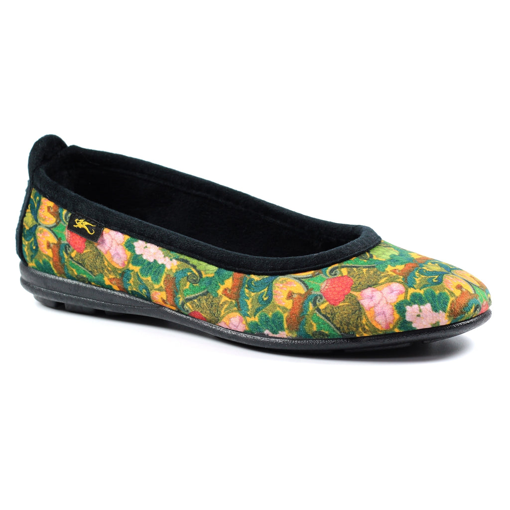 LLB Meribel Green Pump Slipper