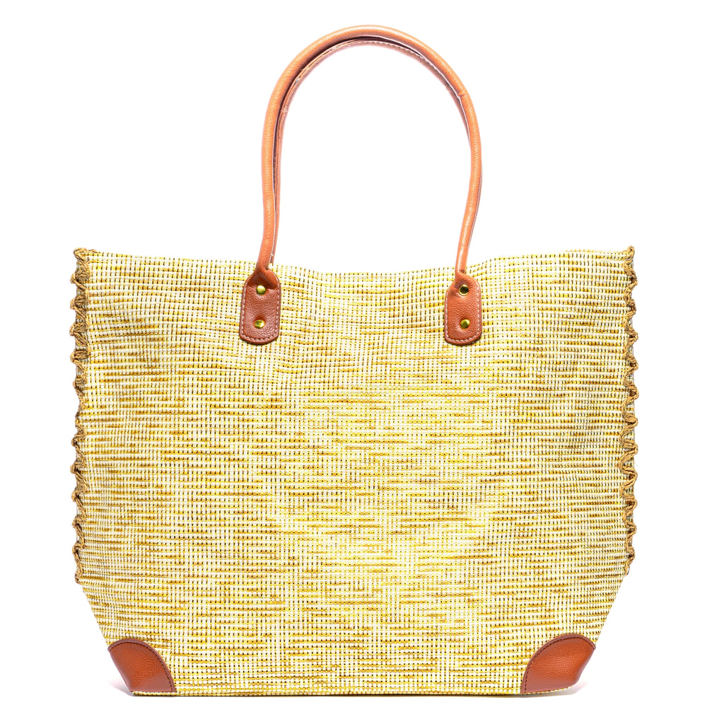 Bryon Metallic Beach Bag
