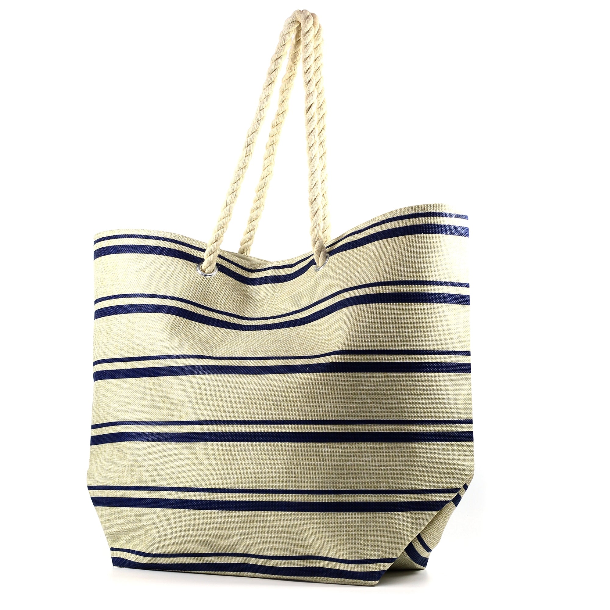 Cadence Multi Navy Beach Bag