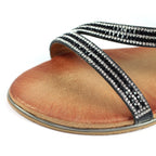 Blaise II Black Sandal