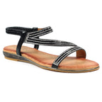 Blaise II Black Sandal