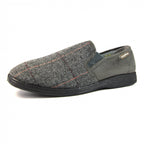 Harrison Grey Tweed Slipper