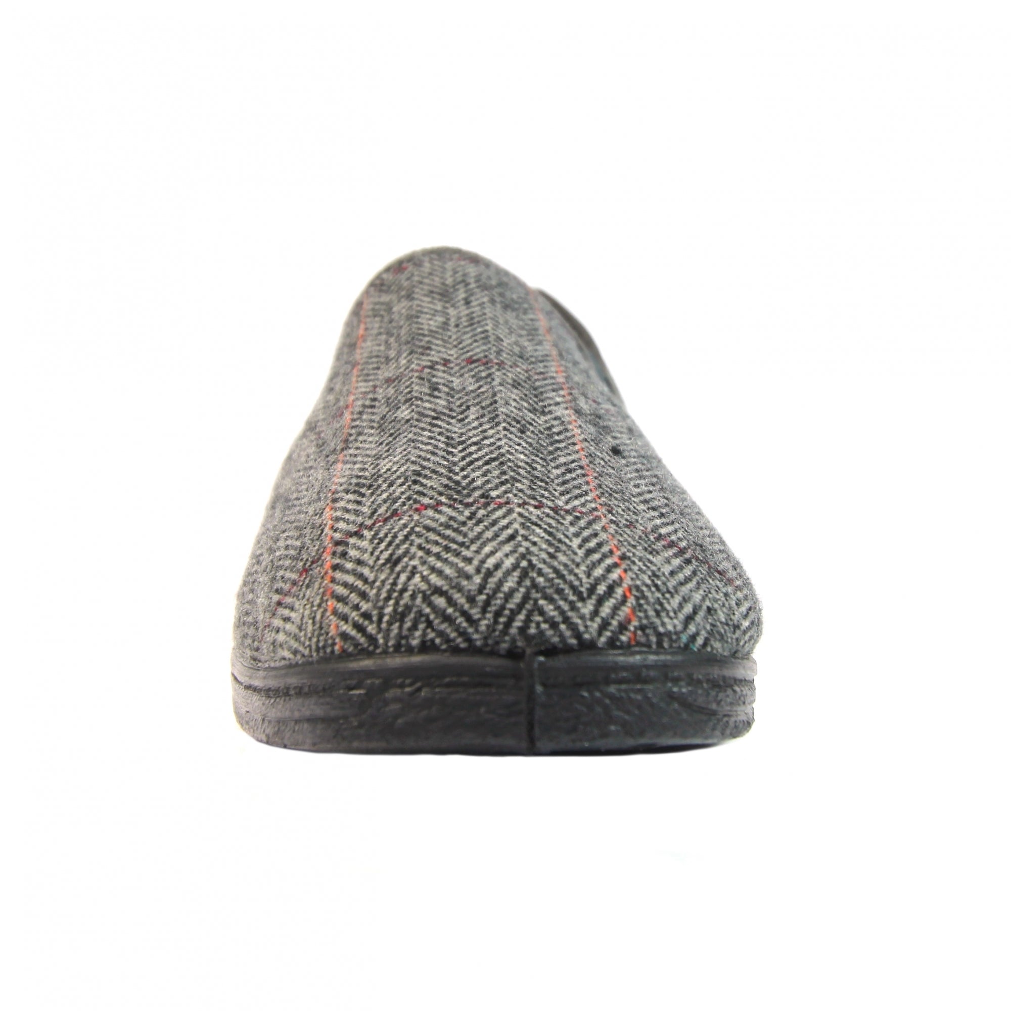 Harrison Grey Tweed Slipper