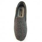 Harrison Grey Tweed Slipper