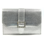 Trixabel Silver Satin Bag