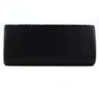 Lucia Black Satin Bag