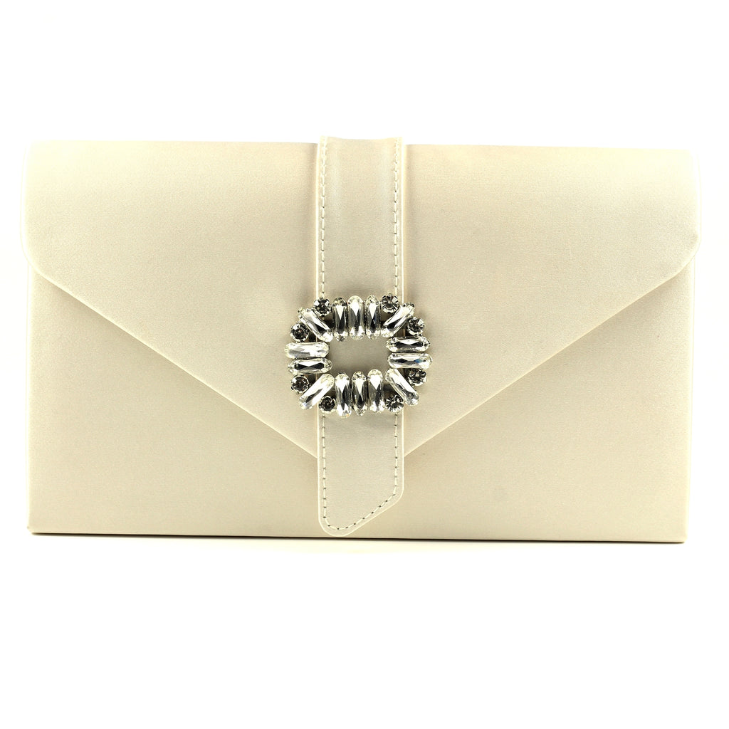 Venice Champagne Satin Bag