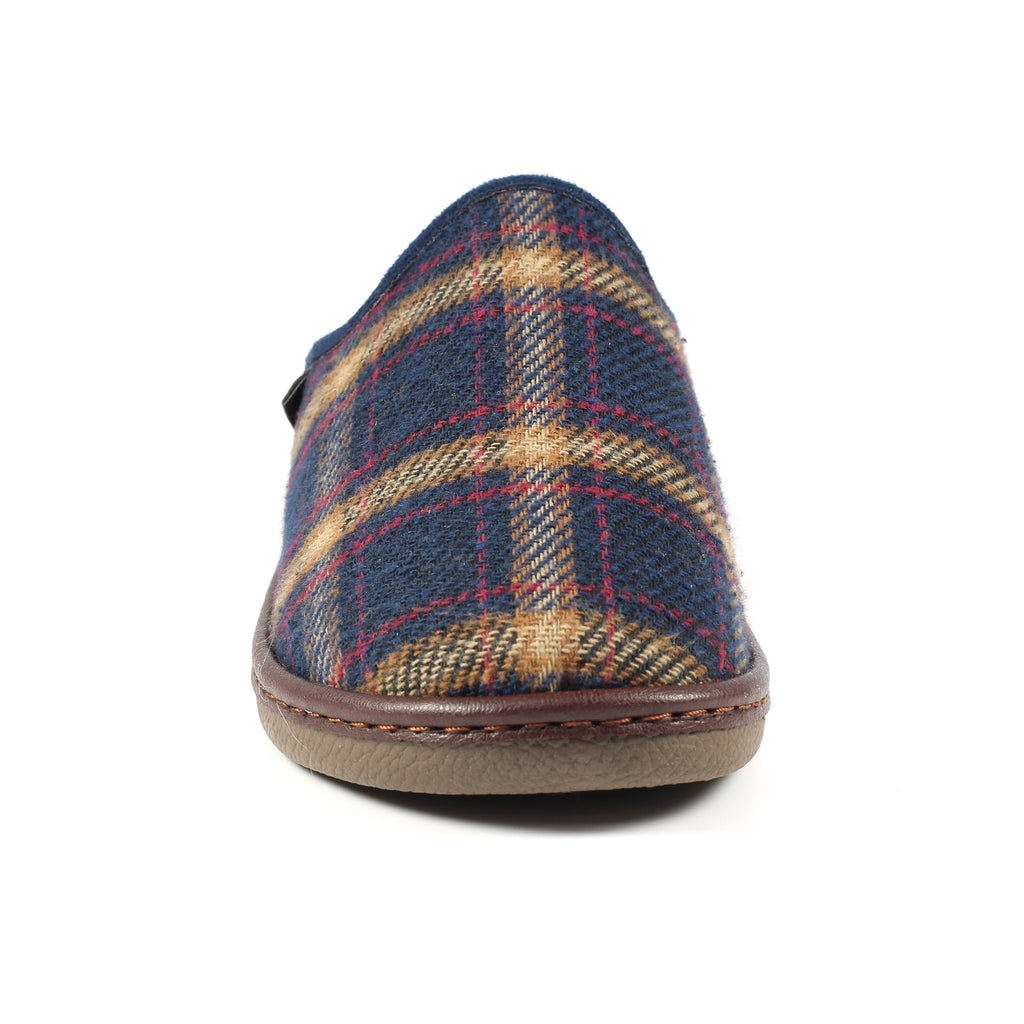 Frank Blue Mule Slipper
