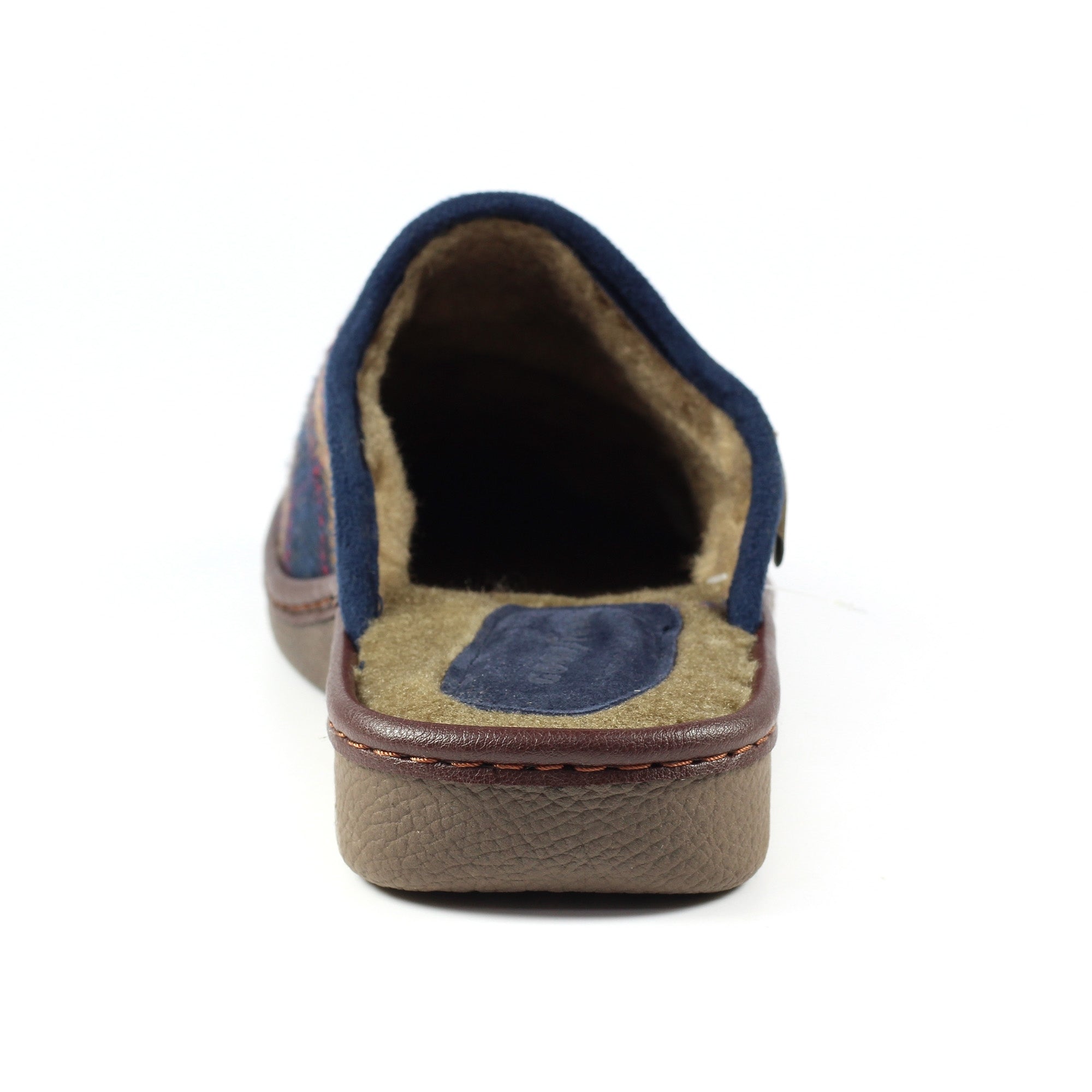 Frank Blue Mule Slipper