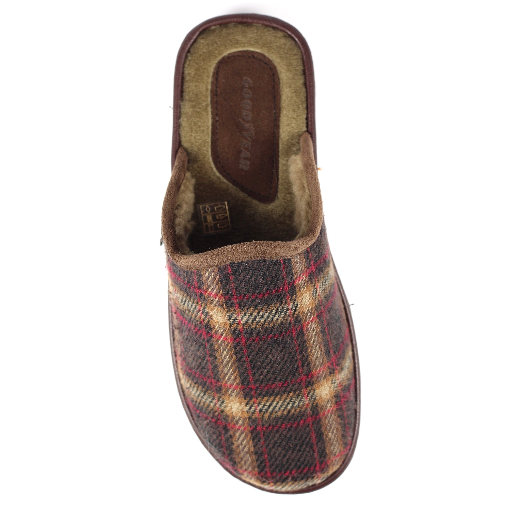 Frank Brown Mule Slipper