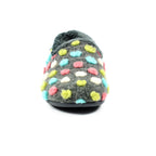 Helix Grey Polka Dot Slipper
