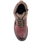 Benson III Burgundy Waterproof Boot