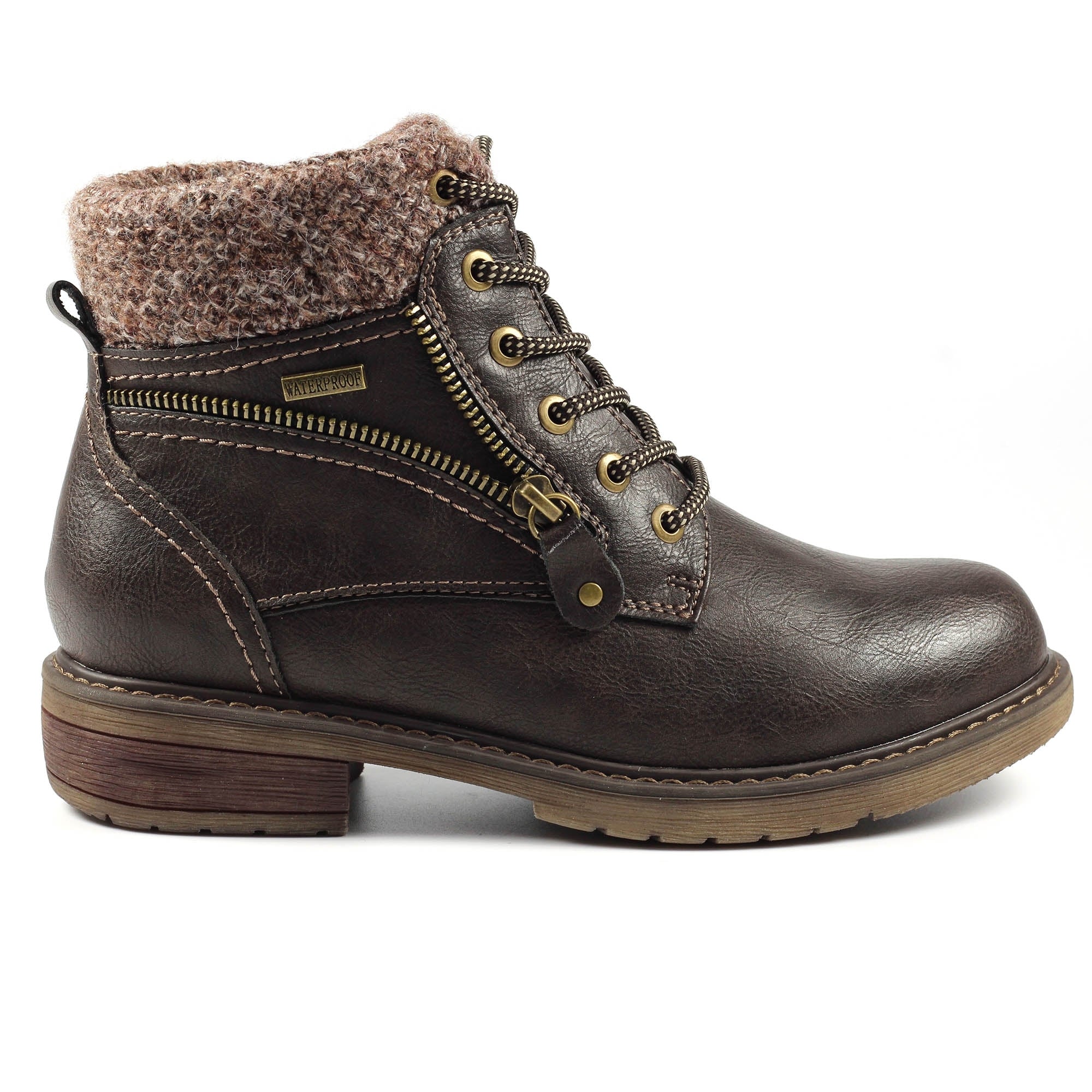 Benson III Brown Waterproof Boot