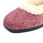 Marlene Burgundy Wedge Slipper