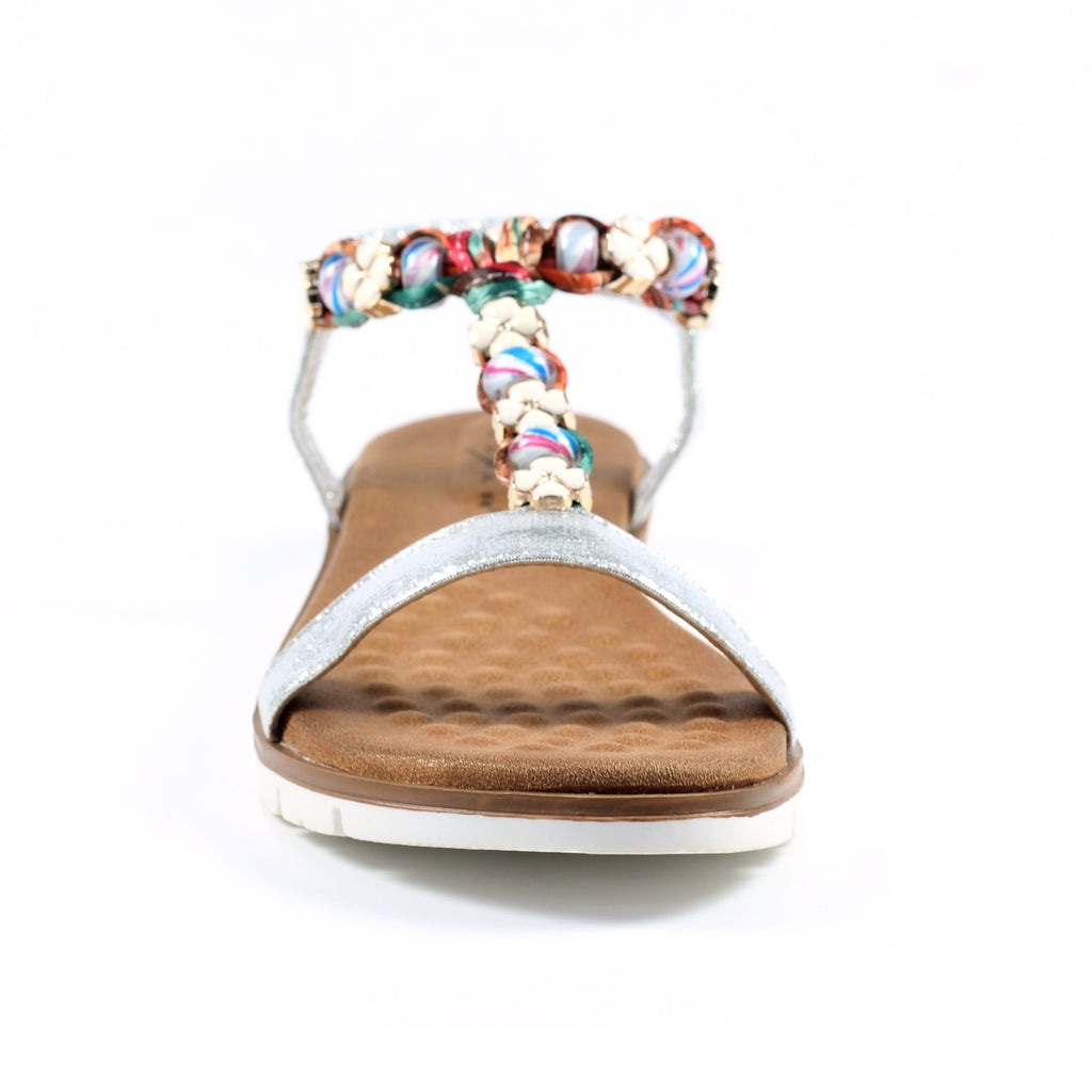 Tempo Silver Sandal