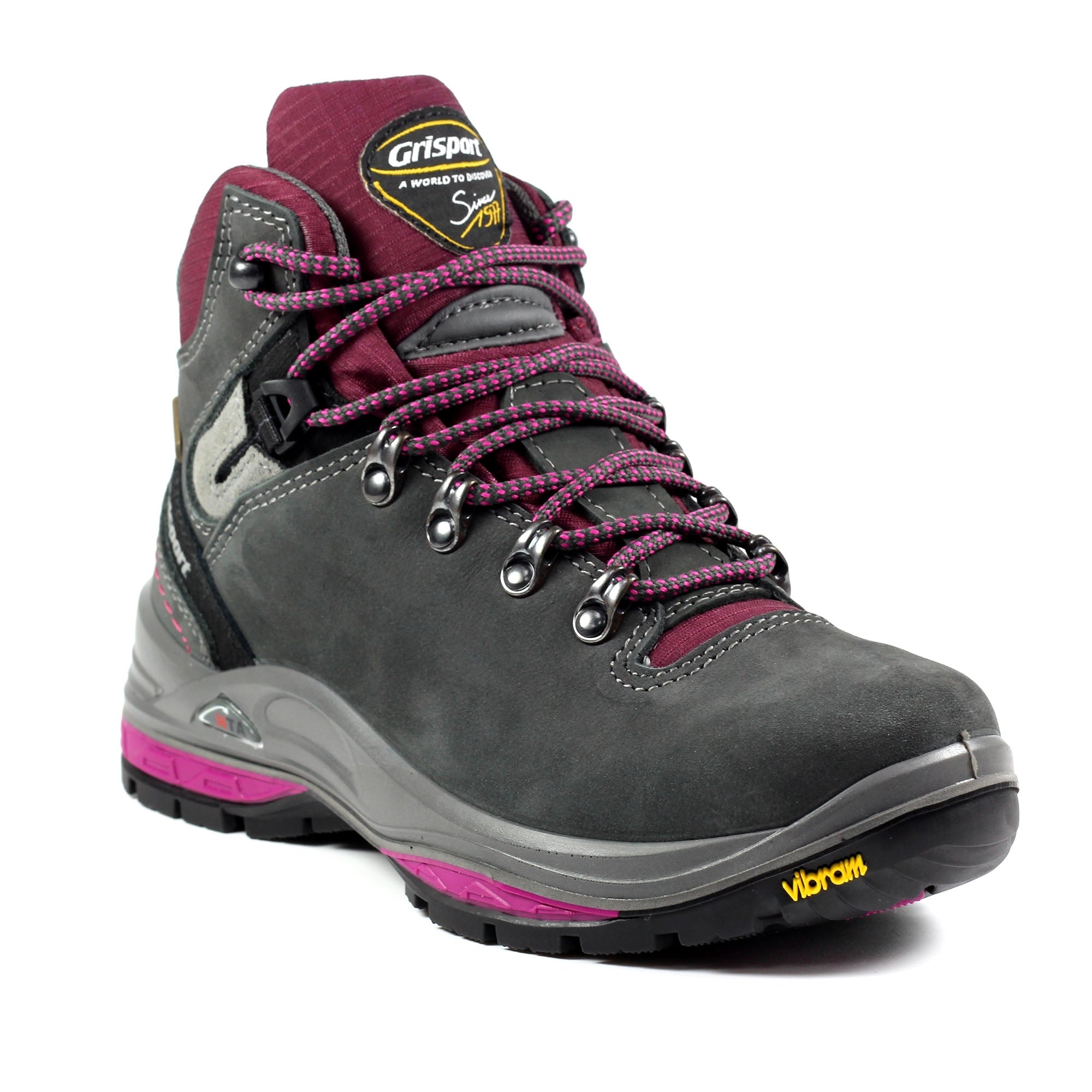 Lady Glide Grey Waterproof Hiking Boot