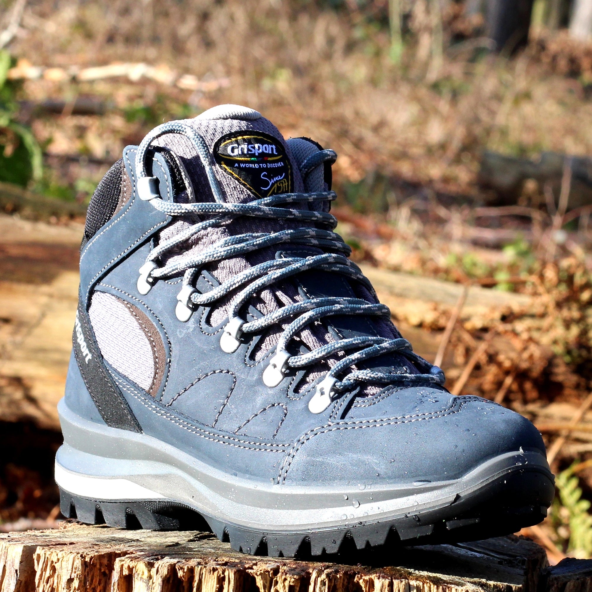 Lady Anaheim Blue Walking Boot