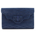 Mira Navy Clutch Bag