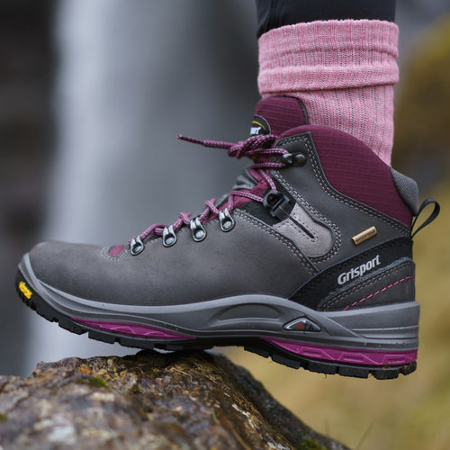 Lady Glide Grey Waterproof Hiking Boot