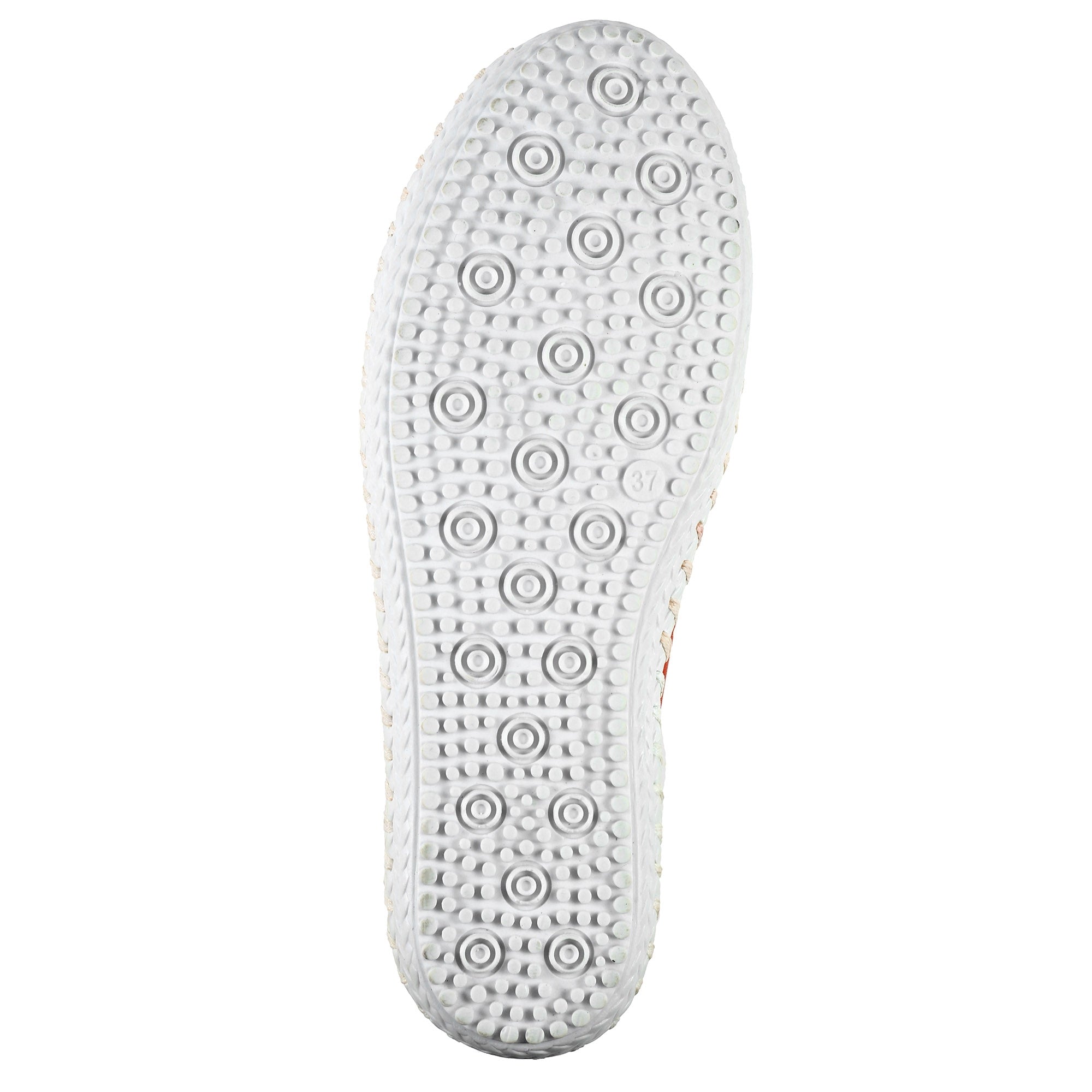 St. Ives Orange Leather Plimsoll