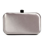 Regal / Rubiya Dark Grey Gemstone Clutch
