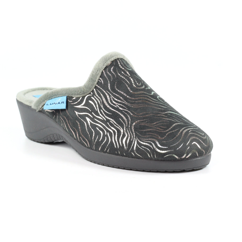 Darlene Grey Slipper