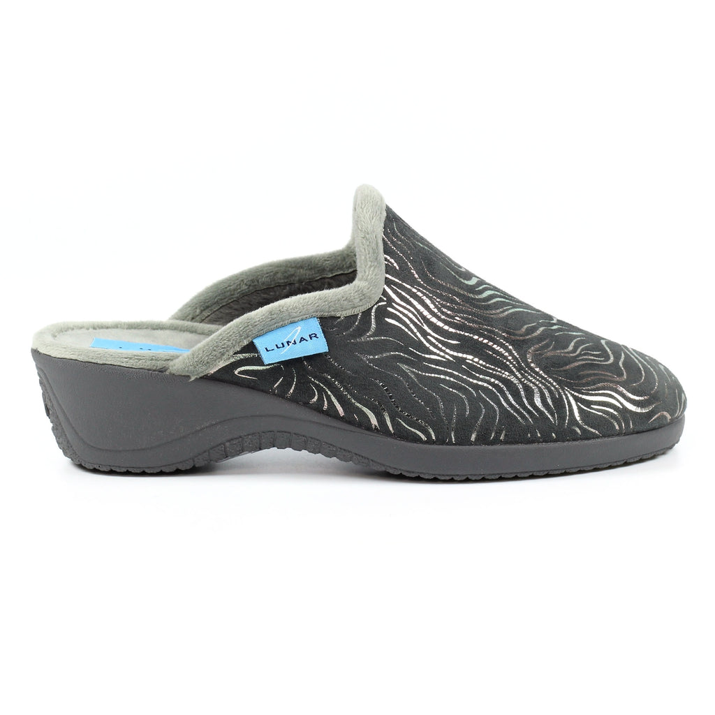 Darlene Grey Slipper