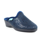 Darlene Navy Slipper