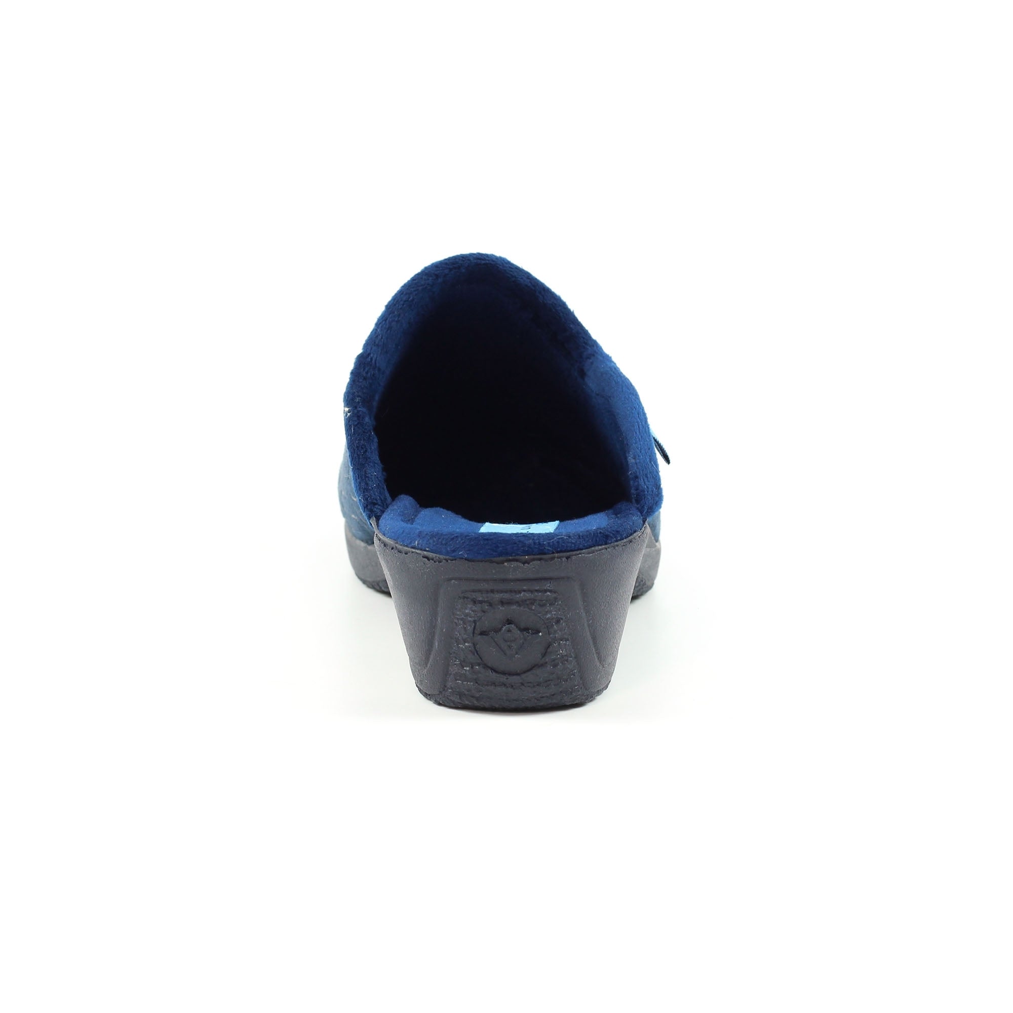 Darlene Navy Slipper