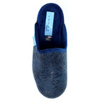Darlene Navy Slipper