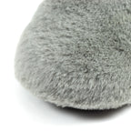 Shake Grey Fur Trim Slipper