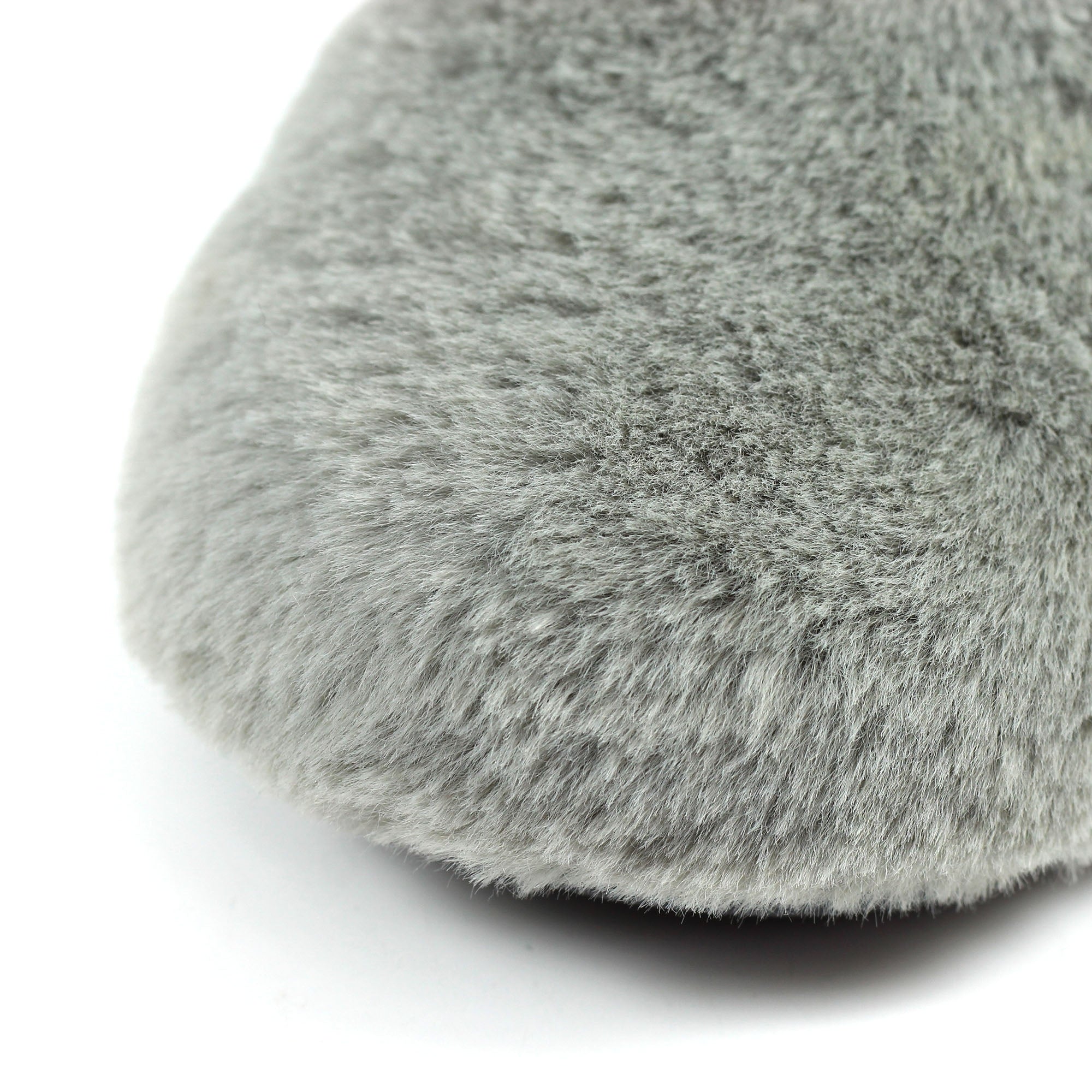 Shake Grey Fur Trim Slipper