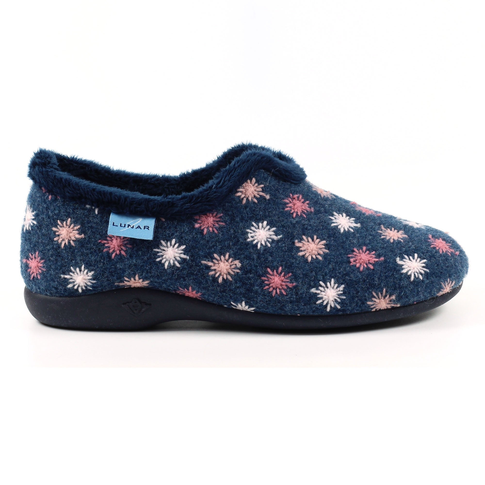 Sundance Navy Slipper