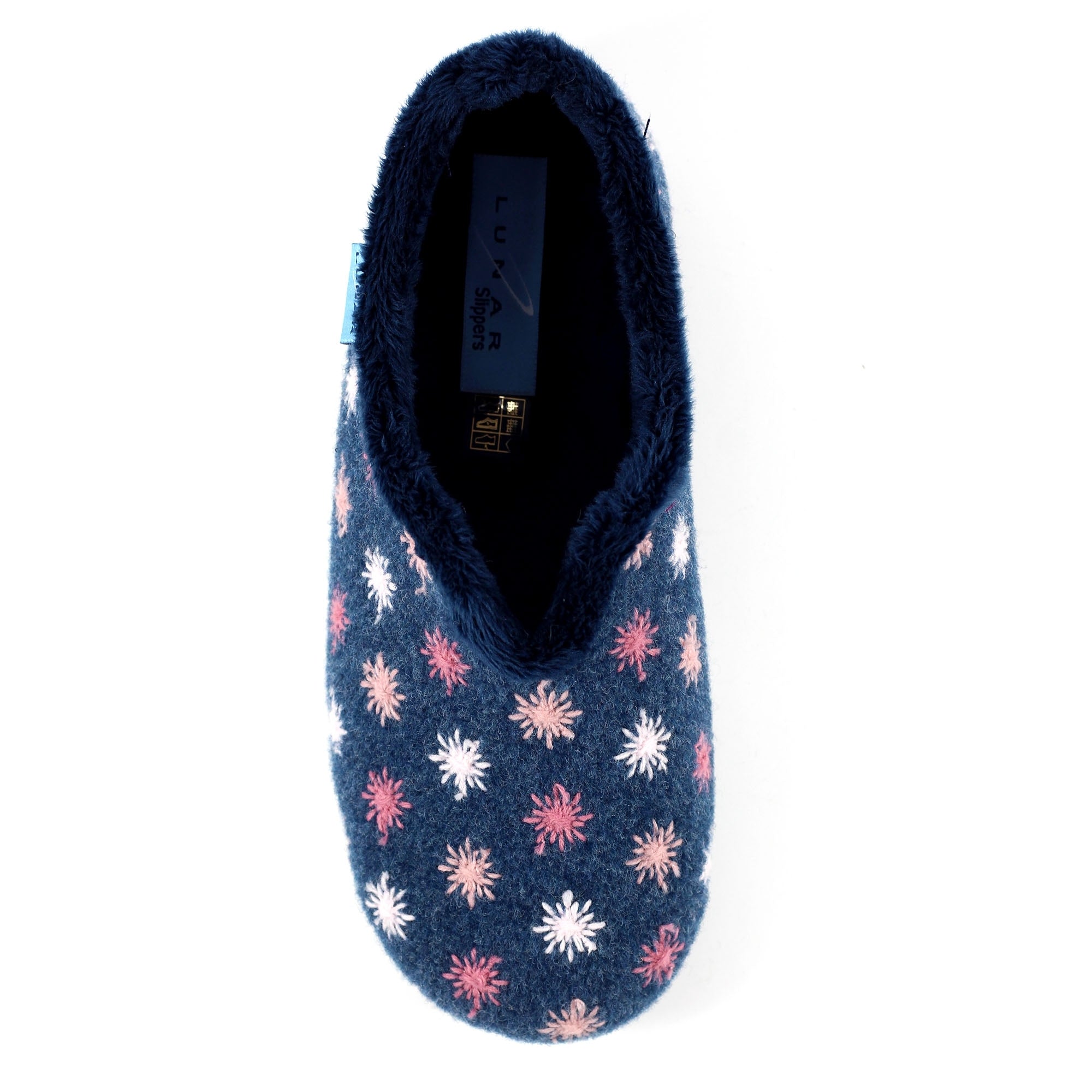 Sundance Navy Slipper