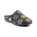 Juniper Grey Mule Slipper