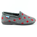 Callisto Grey Full Slipper