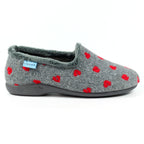 Callisto Grey Full Slipper