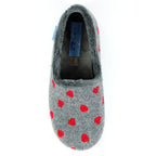 Callisto Grey Full Slipper