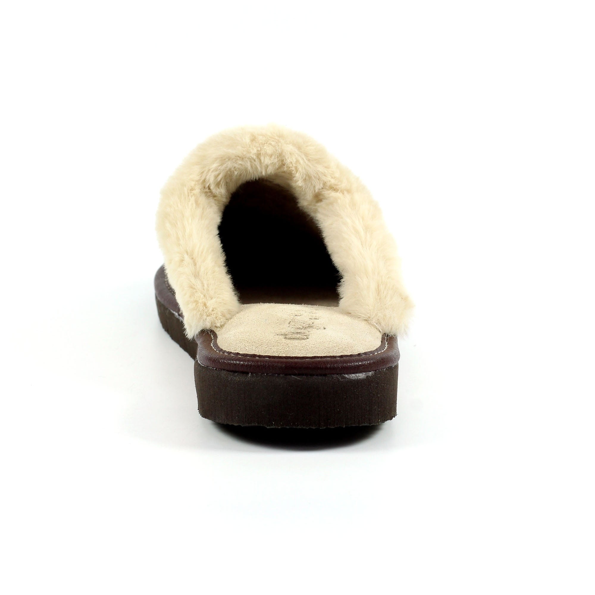 Lazy Dogz Otto Beige Suede Slipper