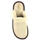 Lazy Dogz Otto Beige Suede Slipper