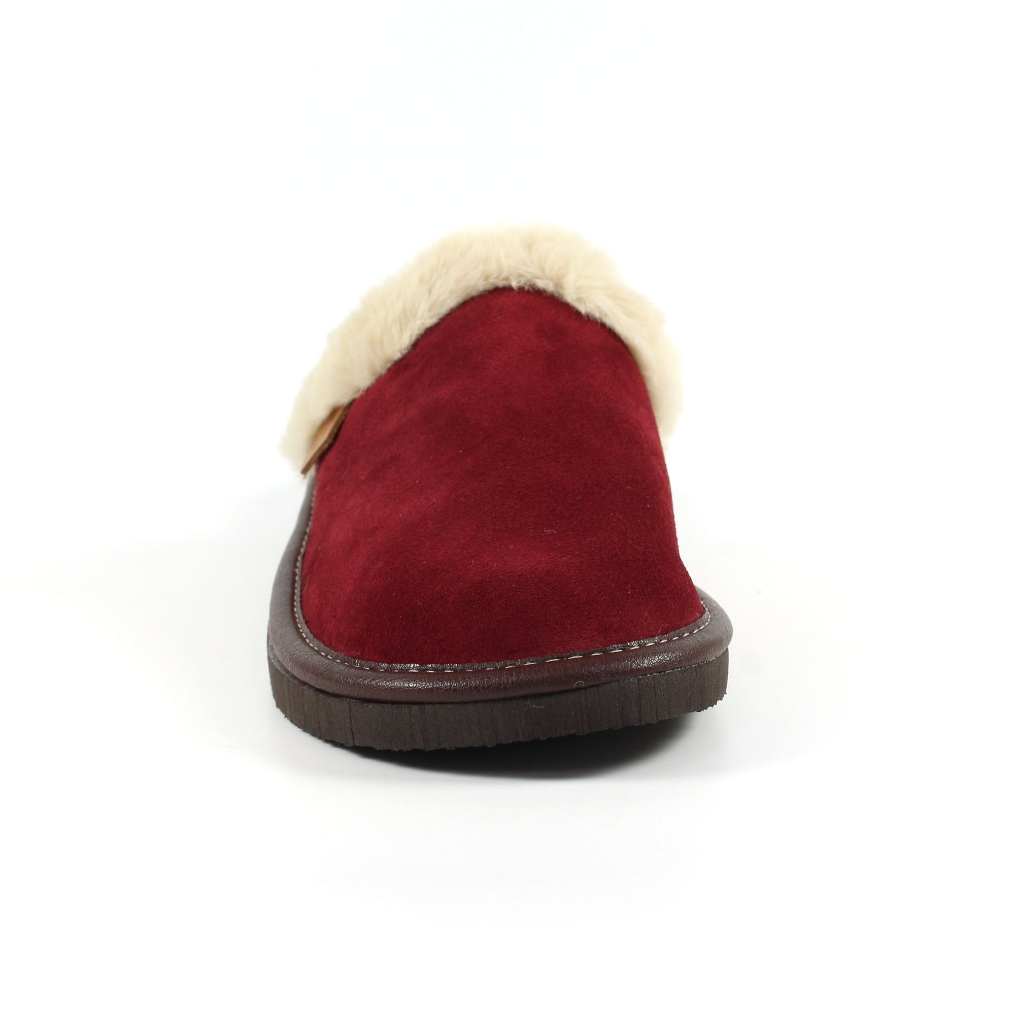 Lazy Dogz Otto Burgundy Suede Slipper