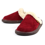 Lazy Dogz Otto Burgundy Suede Slipper