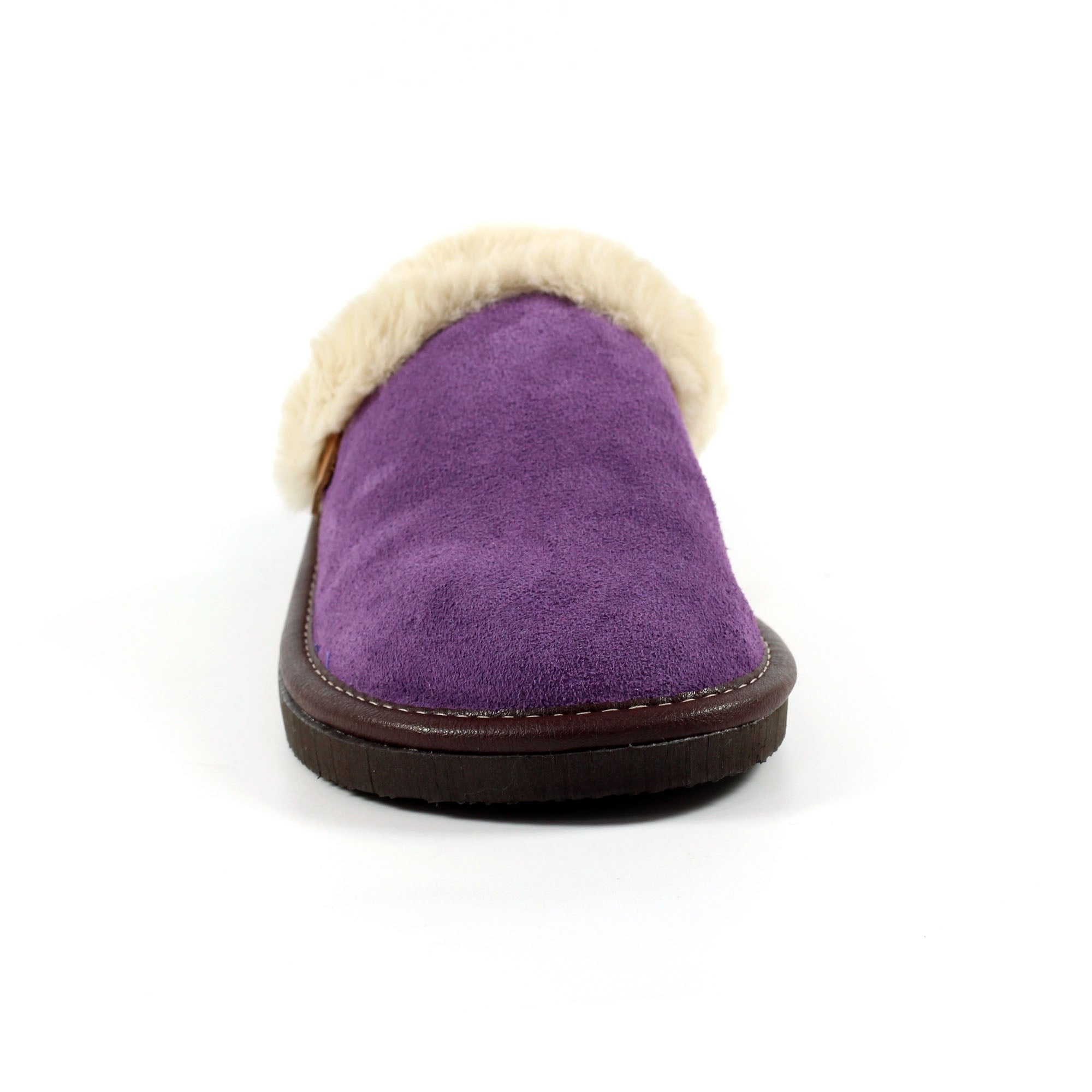 Lazy Dogz Otto Purple Suede Slipper